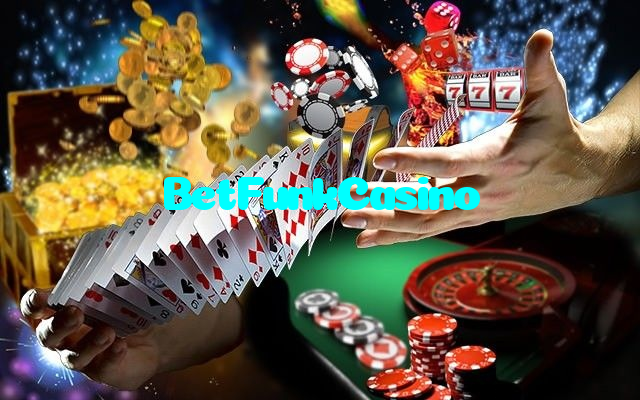 BetFunkCasino casino presented on mobile device in Pakistan with slots and live games